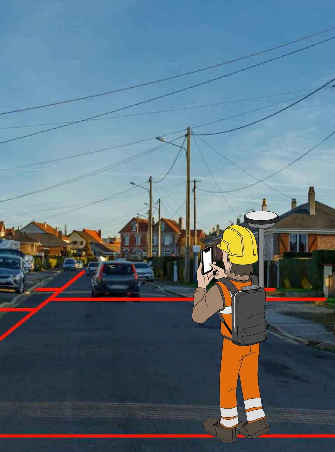 Réalité Augmentée pour la visualisation des réseaux